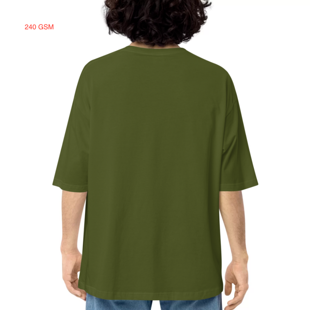 I am sorry before Coffee - Unisex Oversized T-shirt - 240 GSM - French Terry Cotton