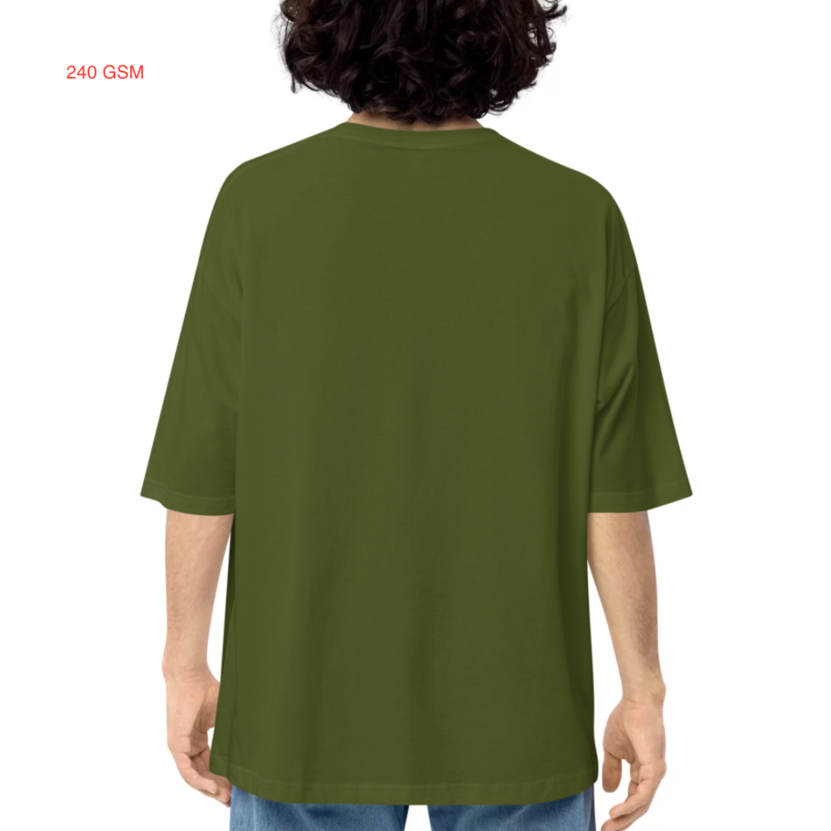 I am sorry before Coffee - Unisex Oversized T-shirt - 240 GSM - French Terry Cotton